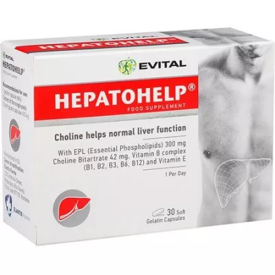 EVITAL HEPATOHELP 30CAPS