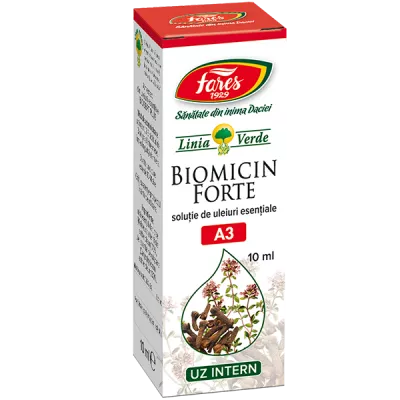 FARES BIOMICIN FORTE SOLUTIE 10ML