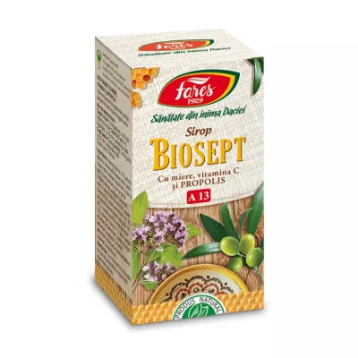 FARES BIOSEPT SIROP MIERE+PROPOLIS 100ML