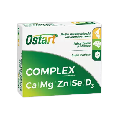FITERMAN OSTART COMPLEX CA+MG+ZN+SE+D3 20CP
