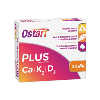 FITERMAN OSTART PLUS CALCIU+K2+D3 20 CP