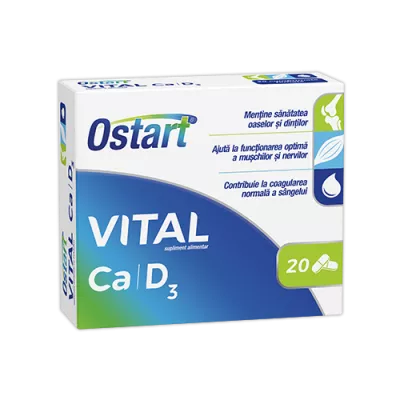 FITERMAN OSTART VITAL CALCIU+D3 20 CP
