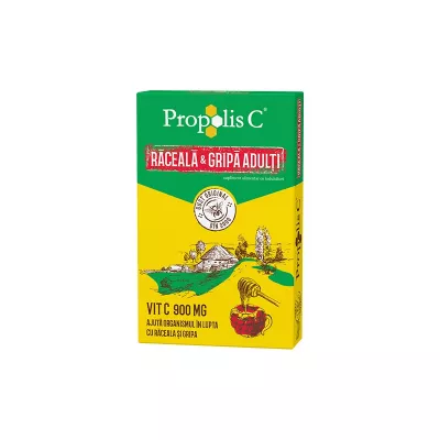 FITERMAN PROPOLIS C RACEALA SI GRIPA ADULTI 8PL