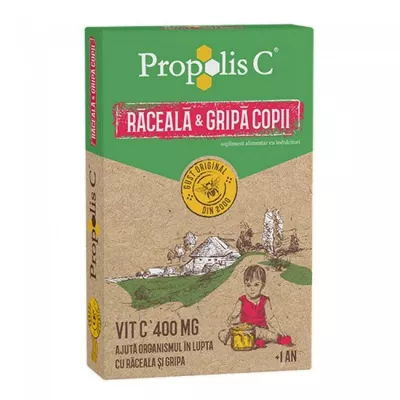 FITERMAN PROPOLIS C RACEALA SI GRIPA KIDS 8PL