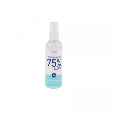 FLIPPY SPRAY DEZINFECTANT PENTRU MAINI CU 75% ALCOOL 60ML