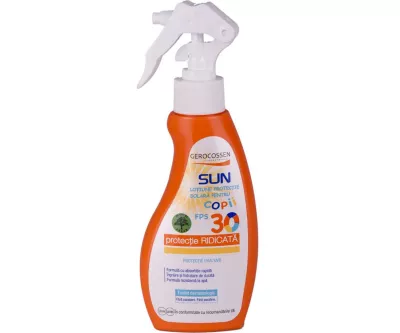 GEROCOSSEN SUN LOTIUNE COPII FPS 30 SPRAY 200ML