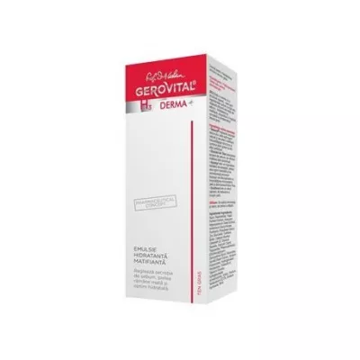 GEROVITAL H3 DERMA+ EMULSIE HIDRATANTA MATIFIANTA 50ML