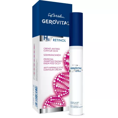 GEROVITAL H3 RETINOL CREMA ANTIRID CONTUR OCHI 15ML