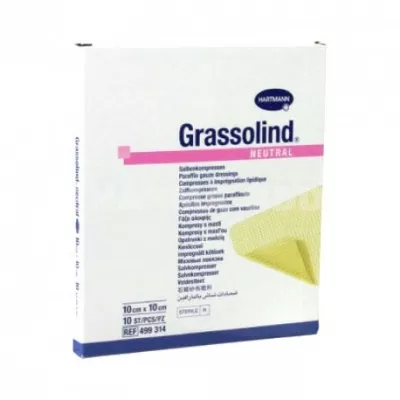HARTMAN GRASSOLIND COMPRESE 10X10CM 10BC