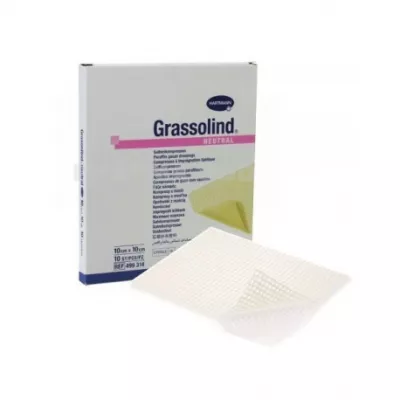 HARTMANN GRASSOLIND COMPRESE 10X10CM 10BUC