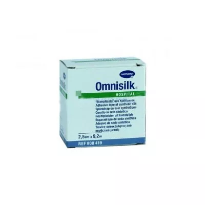 HARTMANN OMNISILK LEUCOPLAST MATASE 2.5CM X 9.2M