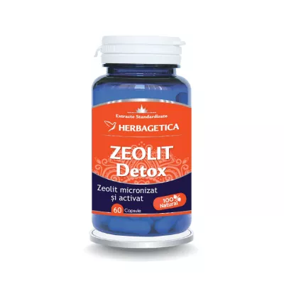 HERBAGETICA ZEOLIT DETOX 60CPS