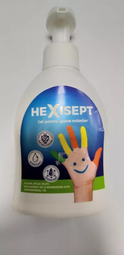 HEXISEPT GEL PENTRU IGIENA MAINILOR 250ML