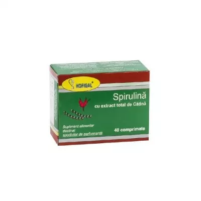 HOFIGAL SPIRULINA + CATINA 40CP