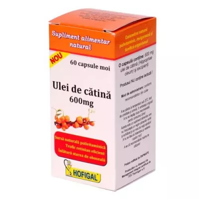 HOFIGAL ULEI DE CATINA 60CAPS MOI