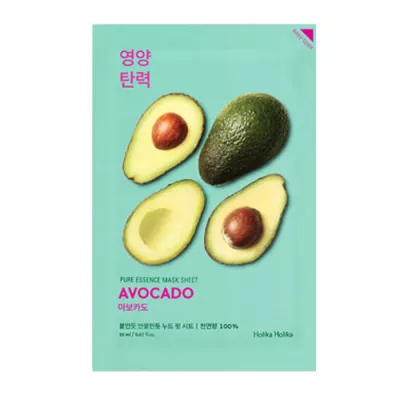 HOLIKA HOLIKA MASCA FACIALA, PURE ESSENCE, CU AVOCADO, 23 mL
