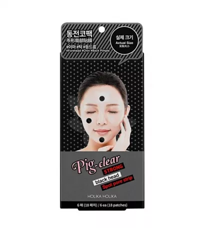 HOLIKA PLASTURI PENTRU CURATAREA PORILOR PIG NOSE