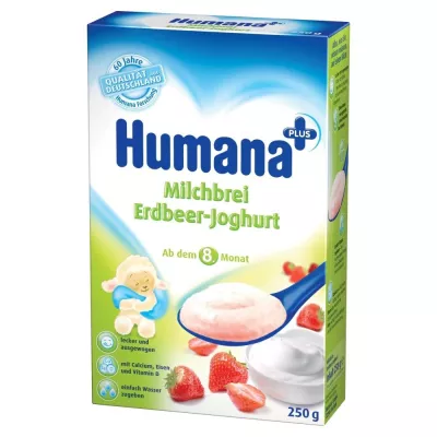 HUMANA CEREALE CAPSUNI CU IAURT 250GR
