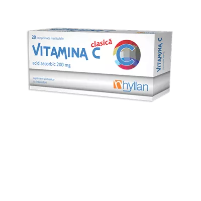HYLLAN VITAMINA C ADULTI 20CP MASTICABILE