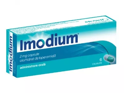 IMODIUM 2 mg x 6 CAPS. 2mg MCNEIL HEALTHCARE I