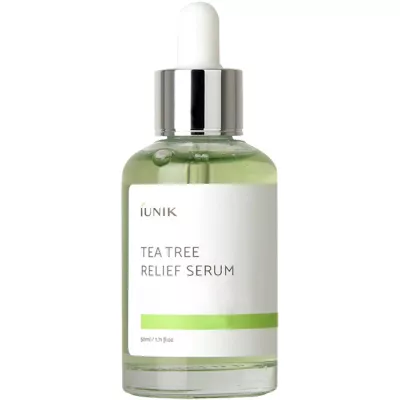 IUNIK TEA TREE RELIEF CALMING FACE SERUM 50ML