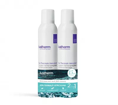 IVATHERM PACHET APA TERMALA HERCULANE 200ML 1+1 CADOU