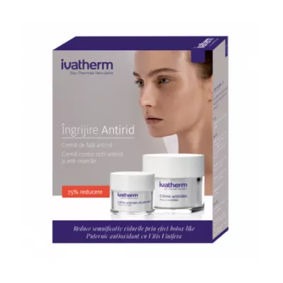 IVATHERM PACHET CREMA ANTIRID+CREMA CONTUR OCHI ANTIRID