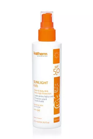 IVATHERM SUNLIGHT KIDS LAPTE SPF 50+ 200 ML