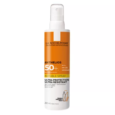 LA ROCHE POSAY ANTHELIOS SPRAY INVIZIBIL FARA PARFUM SPF 50+ 200ML