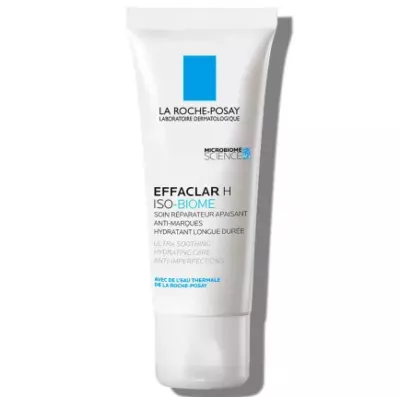 LA ROCHE POSAY  EFFACLAR H ISO-BIOME CREMA HIDRATANTA PIELE GRASA FRAGILIZATA 40 mL