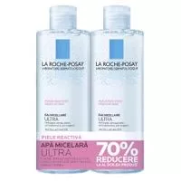 LA ROCHE POSAY PROMO APA MICELARA ULTRA-PIELE REACTIVA 400+400ML( 70%REDUCERE LA AL DOILEA PRODUS)