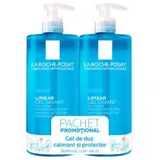 LA ROCHE POSAY PROMO LIPIKAR GEL 400ML + 70% RED LA AL DOILEA PRODUS