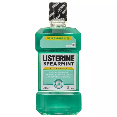 LISTERINE SPEARMINT APA DE GURA 600 ML