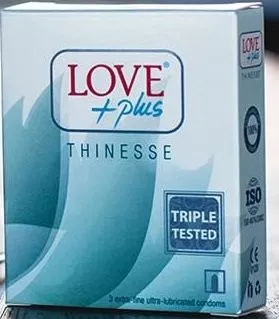 LOVE PLUS PREZERVATIVE THINESSE 3 BUC