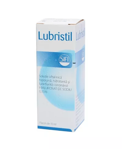 LUBRISTIL 0.15% SOLUTIE OFTALMICA 10ML SIFI