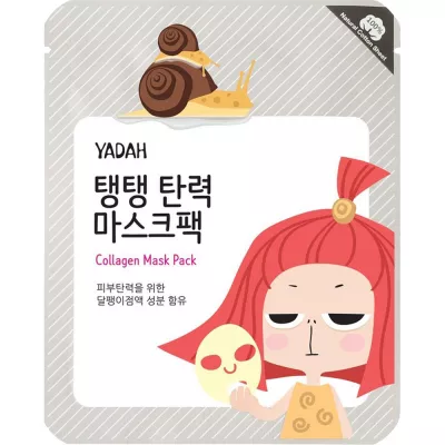 MASCA COREEANA TIP SERVETEL CU COLAGEN SI EXTRACT DE MELC YADAH