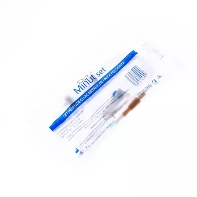 MINUT SET PERFUZIE CU AC METALIC