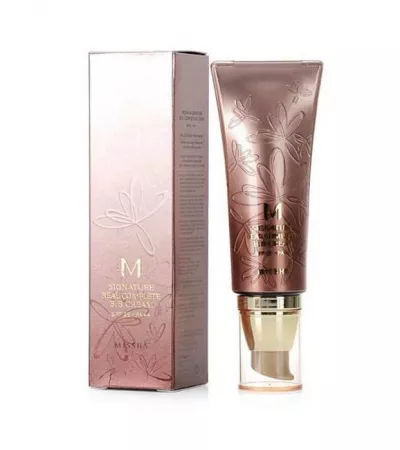 MISSHA BB CREAM M SIGNATURE REAL COMPLETE, SPF 25/PA++, NUANTA 23 NATURAL YELLOW BEIGE, 45g