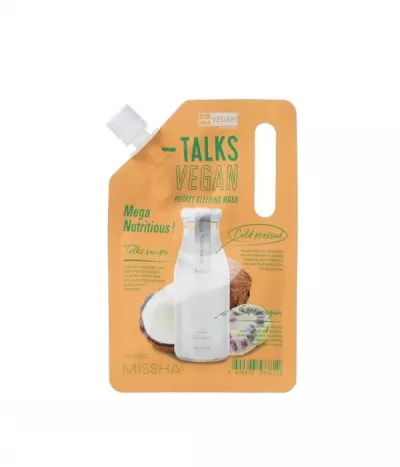 MISSHA MASCA DE NOAPTE HRANITOARE CU NONI SI COCOS, TALKS VEGAN, 10g