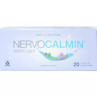 Nervocalmin somn usor*20cpr.orodisp BIO