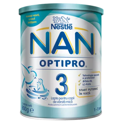 NESTLE NAN 3 OPTIPRO 800GR
