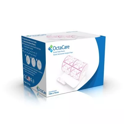 OCTACARE BANDA  ADEZIVA SUPORT ELASTIC 10CM X 10M