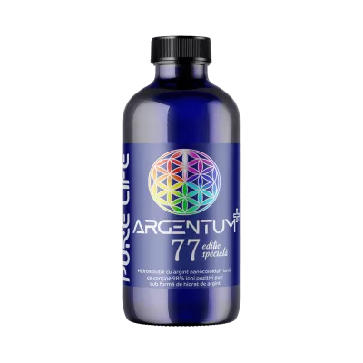 PURE LIFE ARGENTUM+ EDITIE SPECIALA 77PPM MASURA GRADATA, 480ML