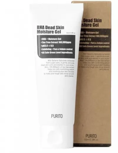 PURITO BHA DEAD SKIN MOISTURE FACE GEL, 100 mL