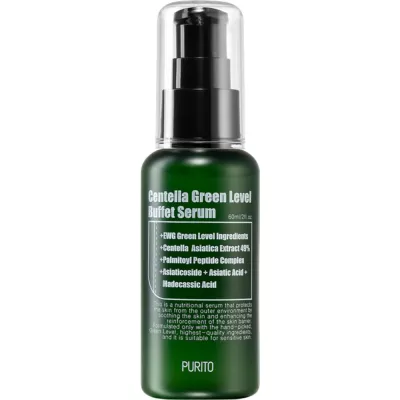 PURITO CENTELLA GREEN LEVEL BUFFET FACE SERUM 60ML