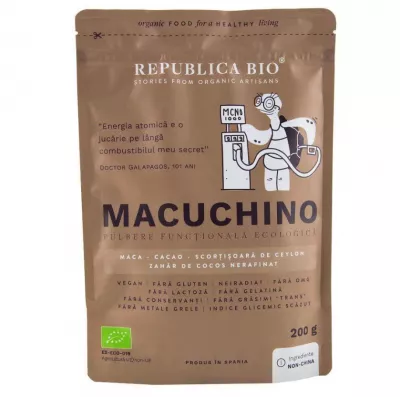 REPUBLICA BIO MACUCHINO, PULBERE FUNCTIONALA ECOLOGICA 200G