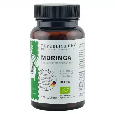 REPUBLICA BIO MORINGA ECOLOGICA 120 TABLETE