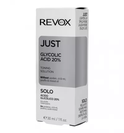 REVOX JUST CLYCOLIC ACID 20% TONING SOLUTION