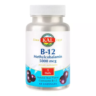 SECOM B-12 5000 MG 60 CP SUPT