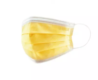 SERIX MASCA MEDICALA 3PLIURI TIP II R CULOARE GALBENA 50BUC